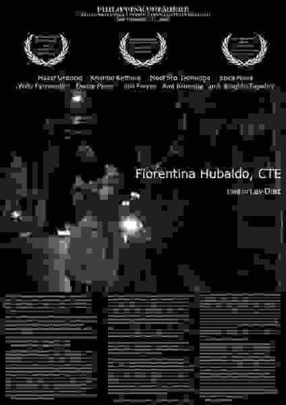 Florentina Hubaldo, CTE (2012) with English Subtitles on DVD - Image 2