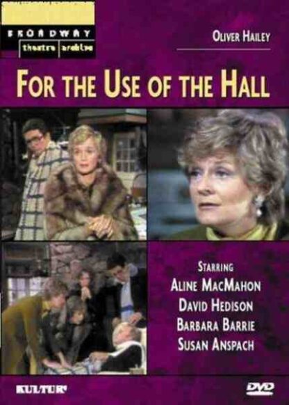 For the Use of the Hall (1975) Starring Susan Anspach on DVD - Image 2