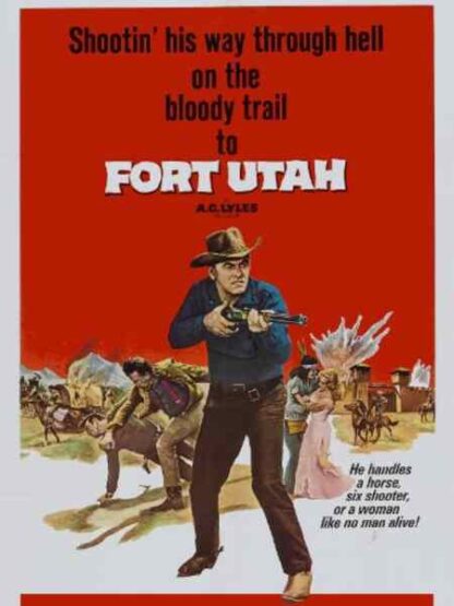 Fort Utah (1967) Starring John Ireland on DVD - Image 2