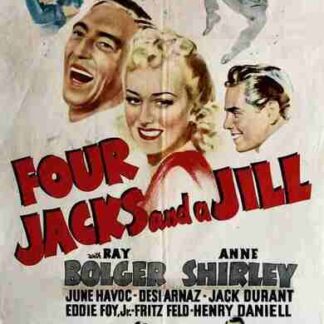 Four Jacks and a Jill (1942) Starring Ray Bolger on DVD