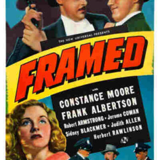 Framed (1940) Starring Frank Albertson on DVD