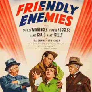 Friendly Enemies (1942) Starring Charles Winninger on DVD