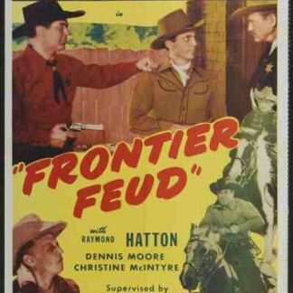 Frontier Feud (1945) Starring Johnny Mack Brown on DVD
