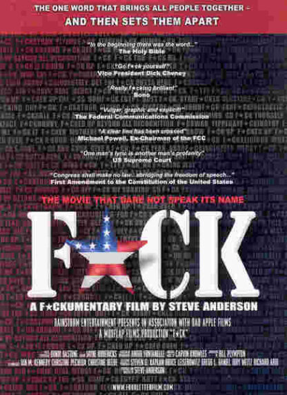Fuck (2005) Starring Drew Carey on DVD