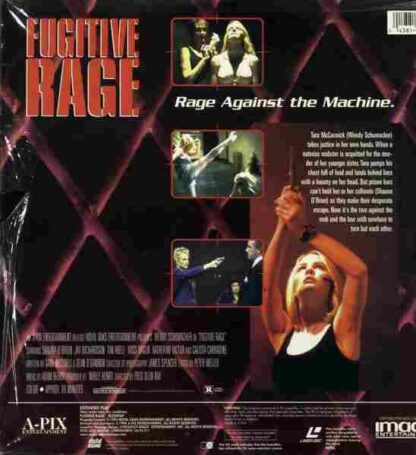 Fugitive Rage (1996) Starring Alexander Keith on DVD - Image 3