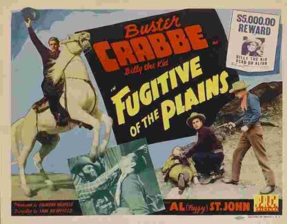 Fugitive of the Plains (1943) Starring Buster Crabbe on DVD - Image 2