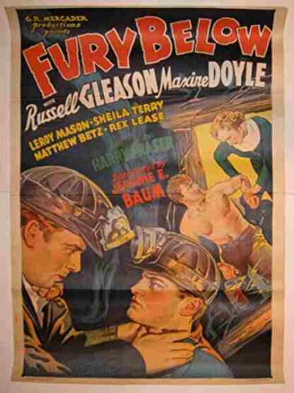 Fury Below (1936) Starring Russell Gleason on DVD