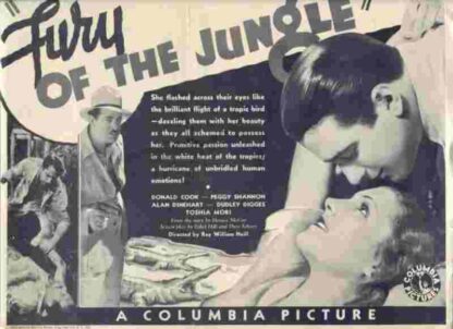 Fury of the Jungle (1933) Starring Donald Cook on DVD - Image 3