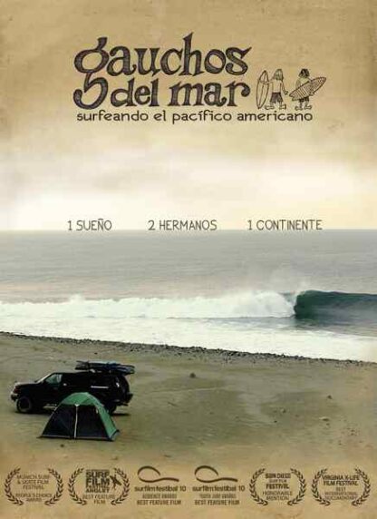Gauchos del mar: Surfeando el pacífico Americano (2012) Starring Joaquín Azulay on DVD - Image 4