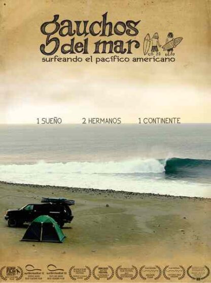 Gauchos del mar: Surfeando el pacífico Americano (2012) Starring Joaquín Azulay on DVD - Image 5