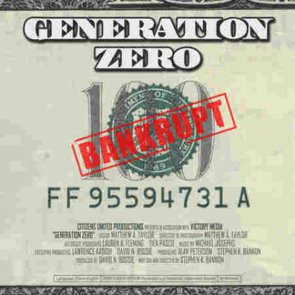 Generation Zero (2010) Starring Michael Barone on DVD
