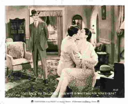 Gentlemen of the Press (1929) Starring Walter Huston on DVD - Image 3