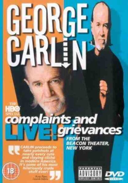 George Carlin: Complaints & Grievances (2001) Starring  on DVD - Image 3
