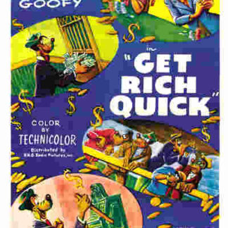 Get Rich Quick (1951) Starring Pinto Colvig on DVD