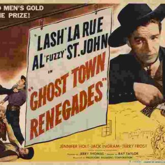 Ghost Town Renegades (1947) Starring Lash La Rue on DVD