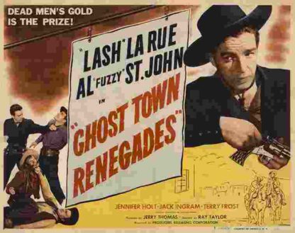 Ghost Town Renegades (1947) Starring Lash La Rue on DVD