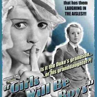 Girls Will Be Boys (1934) Starring Dolly Haas on DVD