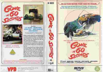 Gone in 60 Seconds (1974) Starring H.B. Halicki on DVD - Image 4