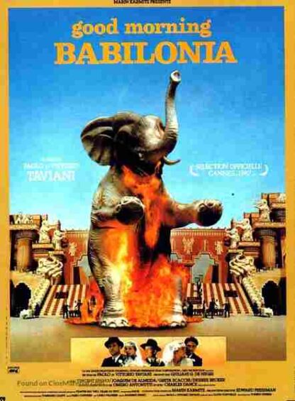 Good Morning Babylon (1987) Starring Vincent Spano on DVD