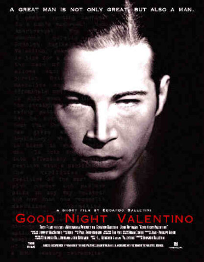 Good Night Valentino (2003) Starring Edoardo Ballerini on DVD