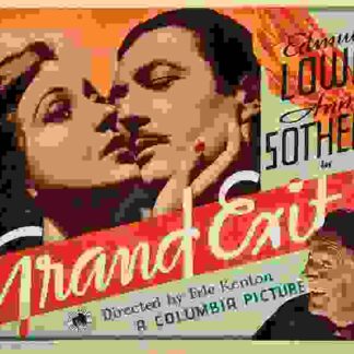 Grand Exit (1935) Starring Edmund Lowe on DVD