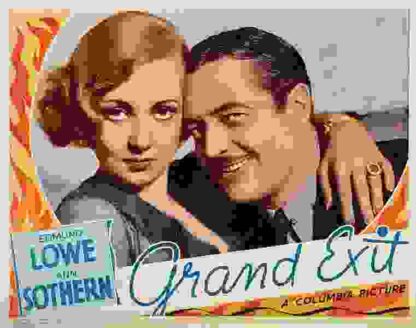 Grand Exit (1935) Starring Edmund Lowe on DVD - Image 2