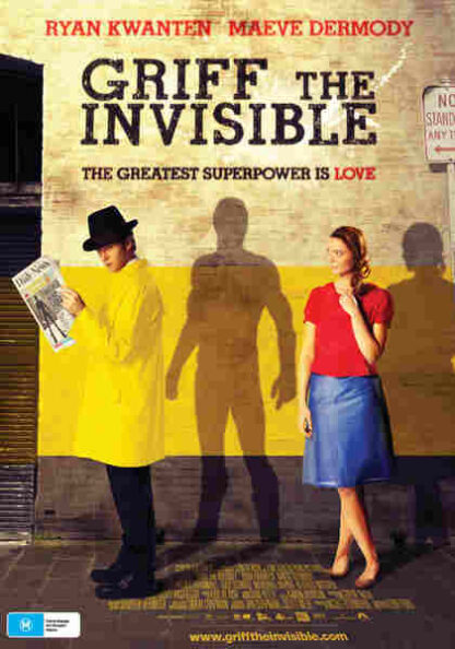 Griff the Invisible (2010) Starring Ryan Kwanten on DVD