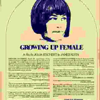 Growing Up Female (1971) Starring on DVD