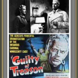 Guilty of Treason (1950) Starring Charles Bickford on DVD