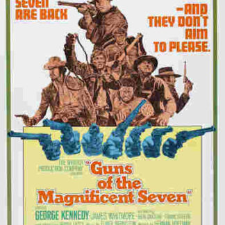 Guns of the Magnificent Seven (1969) Starring George Kennedy on DVD