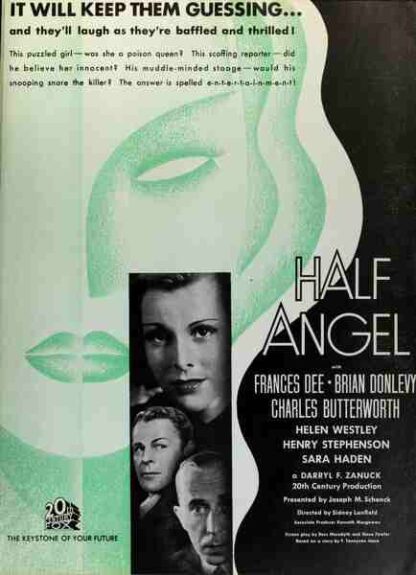 Half Angel (1936) Starring Frances Dee on DVD - Image 3