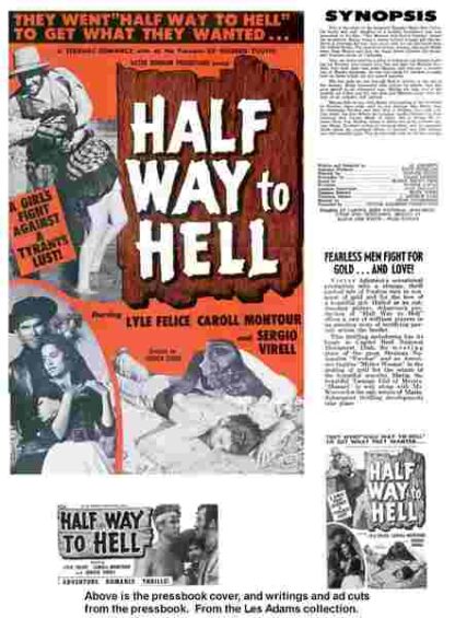 Half Way to Hell (1960) Starring Lyle Felice on DVD