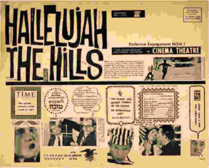 Hallelujah the Hills (1963) Starring Peter Beard on DVD