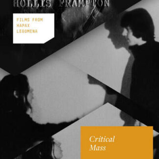 Hapax Legomena III: Critical Mass (1971) Starring Frank Albetta on DVD