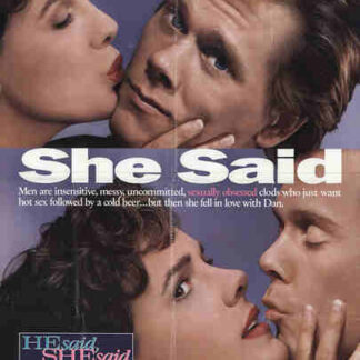 He Said, She Said (1991) Starring Kevin Bacon on DVD