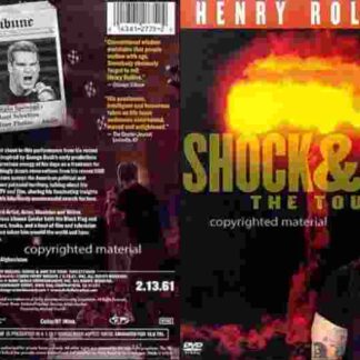 Henry Rollins: Shock & Awe (2005) Starring  on DVD