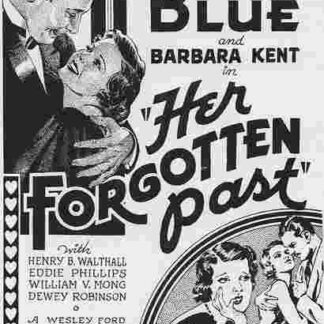 Her Forgotten Past (1933) Starring Monte Blue on DVD