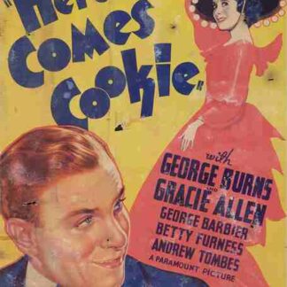 Here Comes Cookie (1935) Starring George Burns on DVD