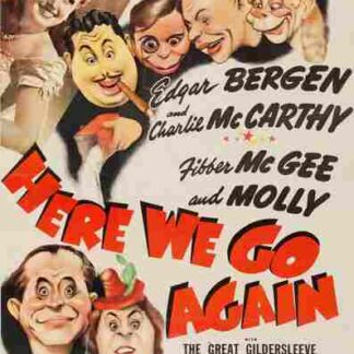 Here We Go Again (1942) Starring Jim Jordan on DVD