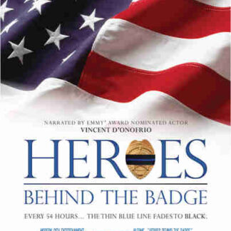Heroes Behind the Badge (2012) Starring Vincent D'Onofrio on DVD