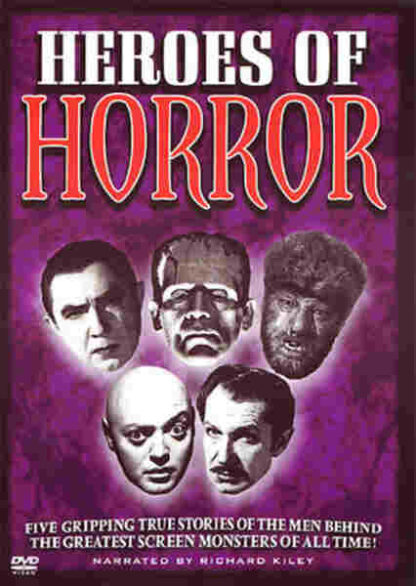 Heroes of Horror (2001) Starring Lon Chaney Jr. on DVD
