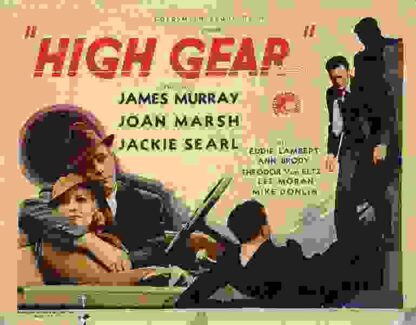High Gear (1933) Starring James Murray on DVD