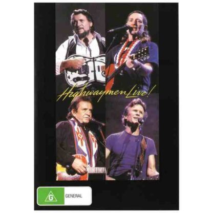 Highwaymen Live!!! (1990) Starring Johnny Cash on DVD