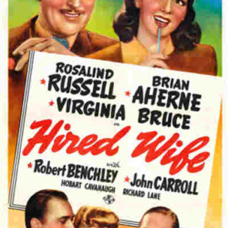Hired Wife (1940) with English Subtitles on DVD