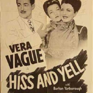 Hiss and Yell (1946) Starring Barbara Jo Allen on DVD
