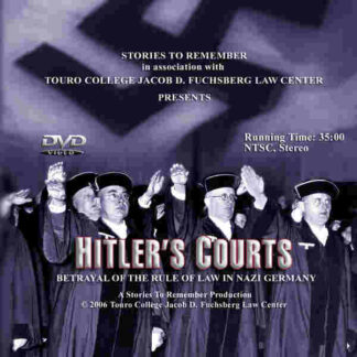Hitlers Courts - Betrayal of the rule of Law in Nazi Germany (2005) Starring on DVD