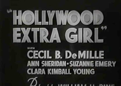 Hollywood Extra Girl (1935) Starring Cecil B. DeMille on DVD - Image 2
