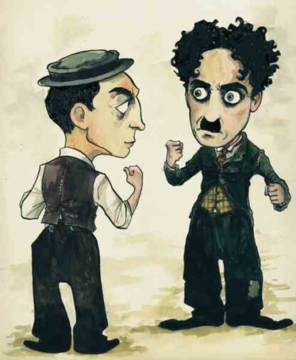 Hollywood Rivals: Chaplin vs Keaton (2006) Starring Greg O'Neil on DVD - Image 2