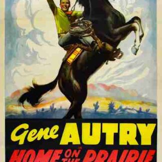 Home on the Prairie (1939) Starring Gene Autry on DVD