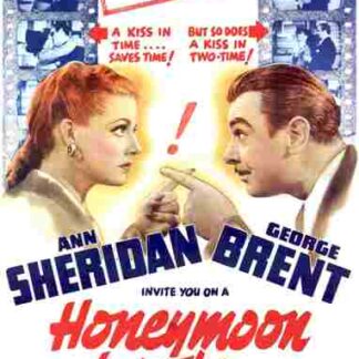 Honeymoon for Three (1941) Starring Ann Sheridan on DVD